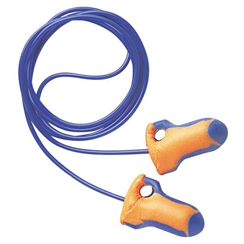 Howard Leight 32 dB Foam Orange/Blue Laser Trak Detectable Earplugs