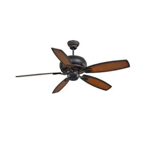 HomEnhancements 60-in Indoor Fan, 3-Speed, 5-Blade, 8613 CFM, Oil Rubbed Bronze