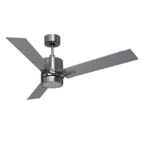 HomEnhancements 52-in Ceiling Fan w/ Light Kit, 3-Speed, 5748 CFM, B. Nickel, 3000K