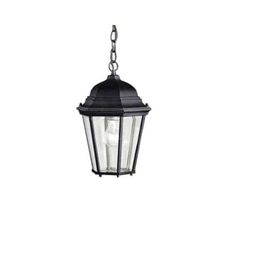 HomEnhancements Hanging Coach Light, 1-Light, E26, Matte Black