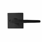 HomEnhancements Sterling Lever Door Knob, Dummy, Matte Black