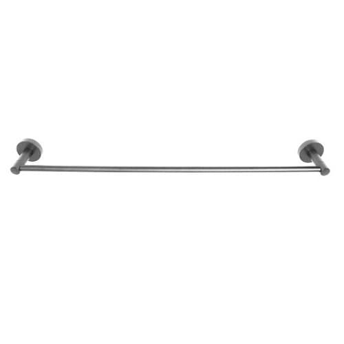 HomEnhancements 24-in Towel Bar, Round, Satin Nickel