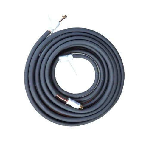 Hessaire 25-ft Lineset for 18000 BTU/H Mini Split, 1/4-in x 1/2-in