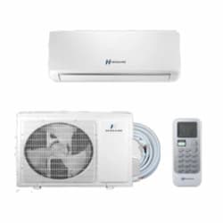 12000 BTU/H Ductless Mini Split A/C Heat Pump System, 10.8A, 115V