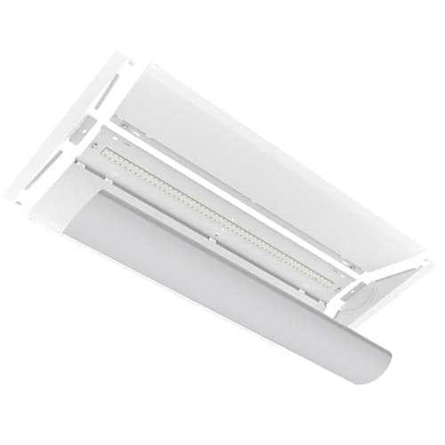 ILP Lighting 30W 2x4 LED Troffer Retrofit Kit w/ LED Driver, Dimmable, 3900 lm, 4000K