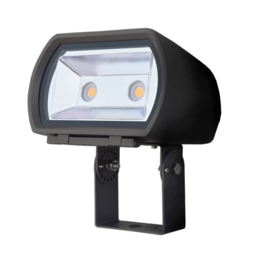 ILP Lighting 52W LED Converta Flood Light, Medium, 6285 lm, 4000K, Bronze