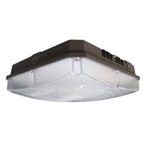 ILP Lighting 66W LED Canopy Light, Parking Garage Wide, 8455 lm, 120V-277V, 4000K