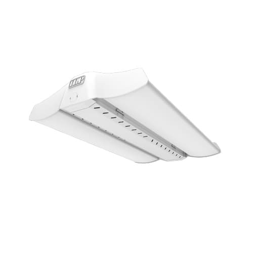 ILP Lighting 163W LED Linear High Bay, Wide, 23600 lm, 120V-277V, 5000K, White