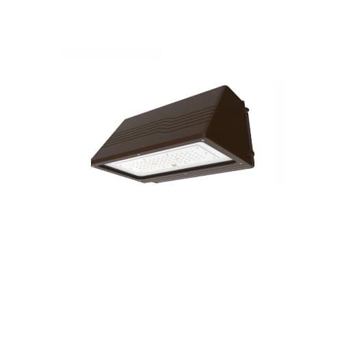 ILP Lighting 60W Full Cut-Off LED Wall Pack, 150W MH Retrofit, 6000 lm, 120V-277V, 5000K, Bronze