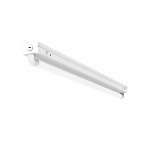 ILP Lighting 8-ft 24W LED Low Profile Slim Shop Light, 3634 lm, 120V-277V, 4000K