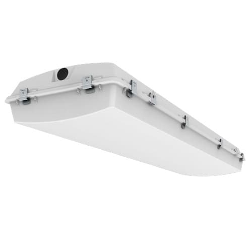 ILP Lighting 4-ft 79W LED Vapor Tight High Bay, 12975 lm, 120V-277V, 4000K, Clear