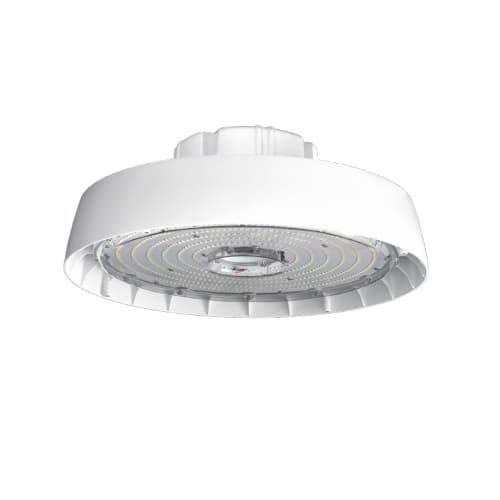 ILP Lighting 99W LED Round High Bay, 11008 lm, 120V-277V, 4000K, Frosted