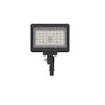 ILP Lighting 16W LED Flood Light w/Knuckle Mount, Medium, 120V-277V, Selectable CCT