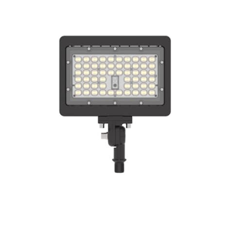 ILP Lighting 42W LED Flood Light w/Knuckle Mount, Medium, 120V-277V, Selectable CCT