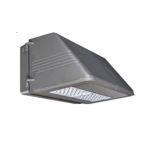 ILP Lighting 87W LED WPCM Full Cut Off Wall Pack w/ 14W CT BBU, Type IV, 4000K, SL