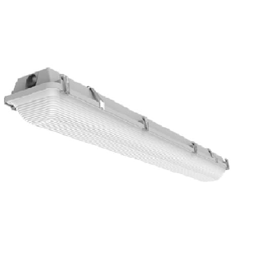 ILP Lighting 4-ft 73W LED Amazon Vapor Tight Fixture, 10000 lm, 120V-277V, 3000K