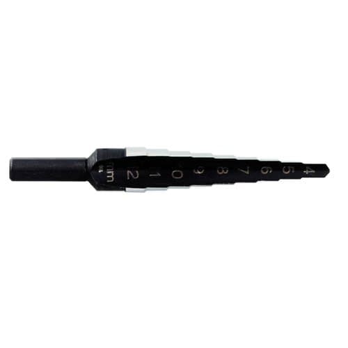 Irwin 1m 4mm To 12mm Unibit Metric Step Drill