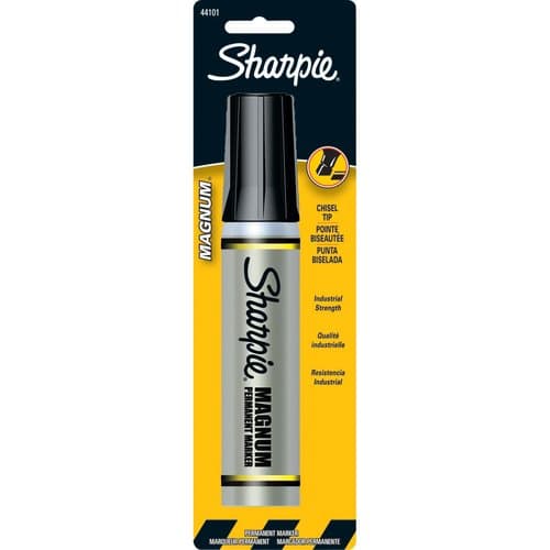 Sharpie Permanent Market w/ Chisel Tip, King Size, Black