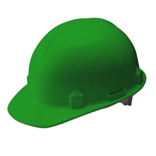 Jackson Tools Green 4-Pt. Ratchet SC-6 Hard Hat