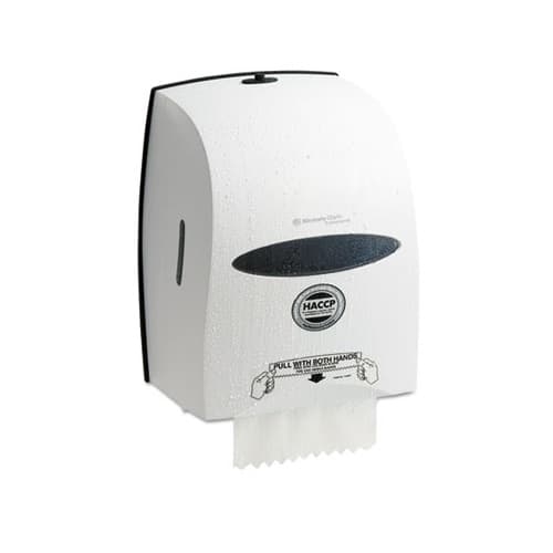 Kimberly-Clark White, WINDOWS SANITOUCH Roll Towel Dispenser-12.6 x 10.2 x 16.1