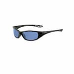 Kimberly-Clark Anti-Scratch Safety Glasses, Light Blue Lens, Black Frame