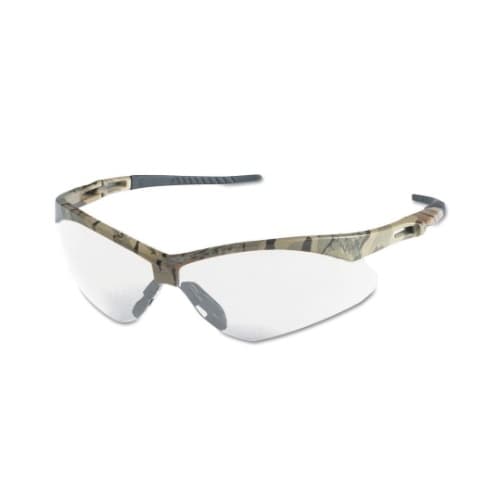 Kimberly-Clark Safety Glasses w/ Clear Anti-Scratch/Anti-Fog Lens & Camouflage Frame