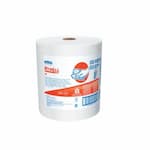 Kimberly-Clark Large Multi-Purpose Wipes, Unscented, 475 Wipes Per Roll, White