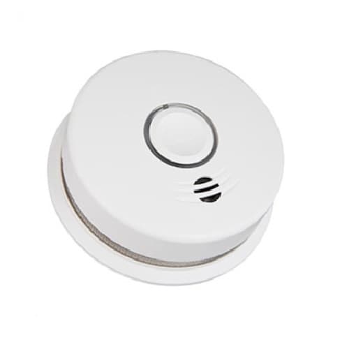 Kidde 120V AC/DC Carbon Monoxide & Photoelectric Smoke Alarm w/Voice, 10 Yr Sealed Battery