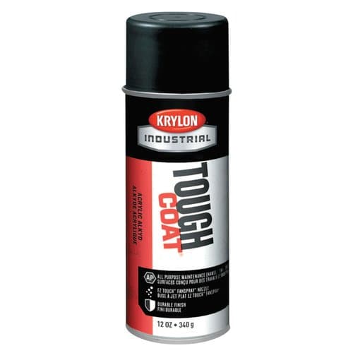 Krylon 12oz Interior/Exterior Tough Black Aerosol Spray Paint