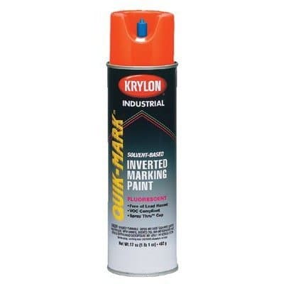 Krylon Quik-Mark I, Fluroescent Orange, 20-Oz.