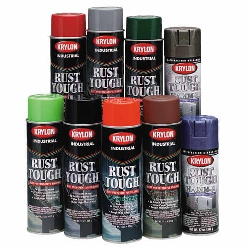 Krylon 15oz Glossy Black Rust Tough Aerosol Enamel