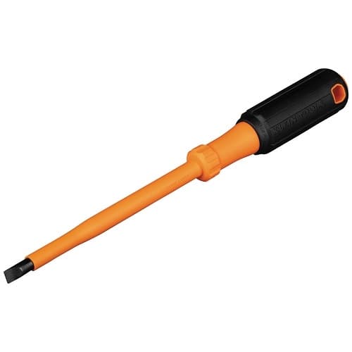 Klein Tools 0.31-in Cabinet Tip Insulated Screwdriver, 6-in Shank