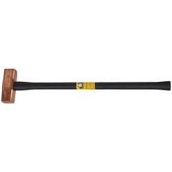 Klein Tools Copper Hammer - Fiberglass Rubber Grip Handle - 14 lbs. (6.4 kg)