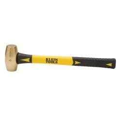 Klein Tools Non-Sparking Hammer, 4 lbs. (1.8 kg)