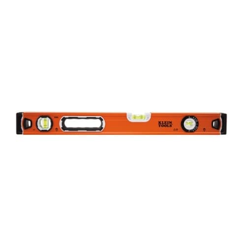 Klein Tools 24" Bubble Level, Orange