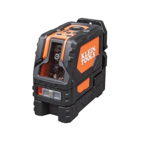 Klein Tools Self-Leveling Cross-Line Laser Level w/ Plumb Spot, 65ft. Max