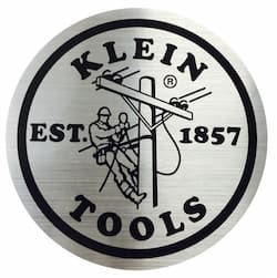 Klein Tools Shiny Metallic 2.25-Inch Klein Tools Lineman Decal