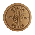 Klein Tools Leather Coasters, 6 Pack