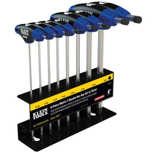 Klein Tools 8 Piece Journeyman T-Handle Hex Key Set