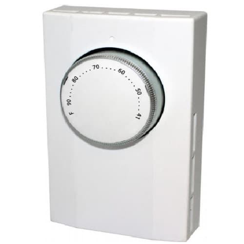 King Electric Dial Cover for K102 F-Dial Mechanical Single-Pole Thermostat, White