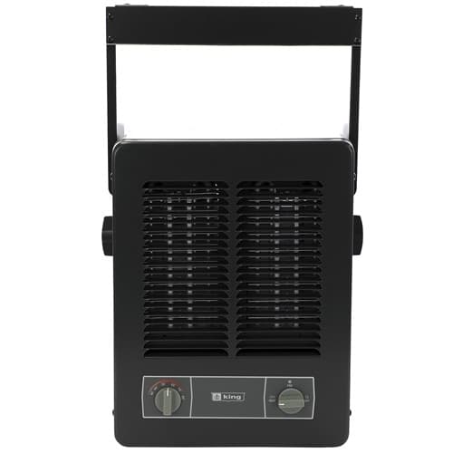 King Electric 950W/2850W Compact Unit Heater w/24V Remote Stat Provision, 1 Ph, 120V