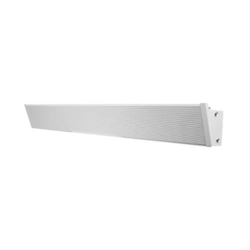 King Electric 59-in 700W Cove Heater, Up to 70 Sq Ft, 208V/240V White