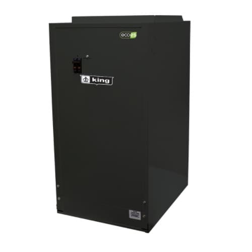 King Electric 51195 BTU/H Electric Furnace w/ ECM Motor, 15 kW, 4000 Sq Ft, 1 Ph, 63 Amp, 240V, Black