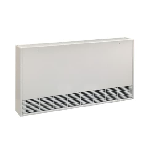 King Electric 37-in 2250W Cabinet Heater, Low Density, 1 Phase, 208V, White