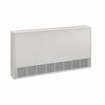 King Electric 57-in 5000W Cabinet Heater, Standard Density, 1 Ph, 208V/240V, White