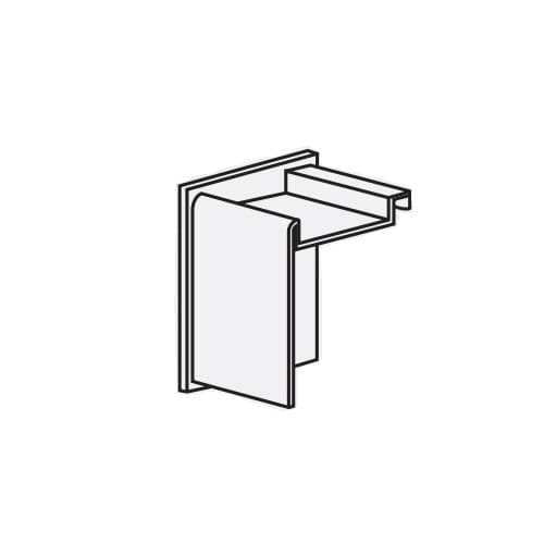 King Electric Required End Cap for LB Series Draft Barriers, Right