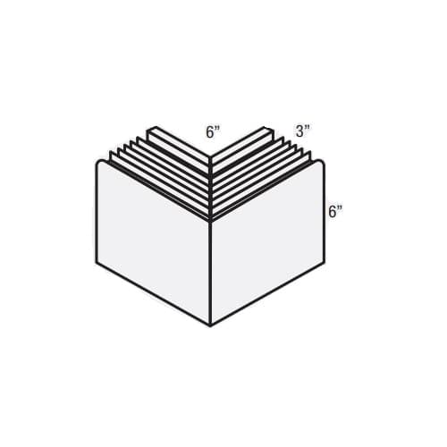 King Electric Outside Corner for LB Draft Barrier Heater