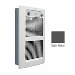 King Electric 4500W Wall Heater, Large, 275 Sq Ft, 21.6 Amp, 208V, Satin Nickel