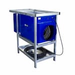 King Electric 20kW Portable Unit Heater, Up to 2000 Sq Ft, 1250 CFM, 3 Phase, 480V