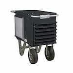 King Electric 20kW Wheeled Unit Heater, 2000 Sq Ft, 1250 CFM, 3 Phase, 208V/240V